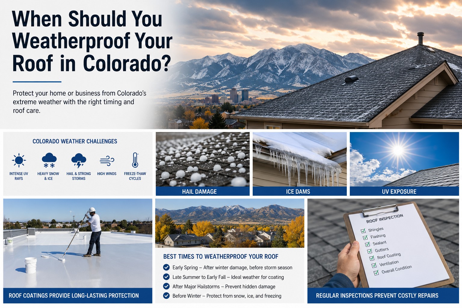 Roof weatherproofing