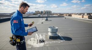 commercial roof inspection